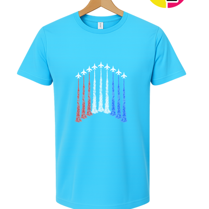 Patriotic Jet Flyover Tee