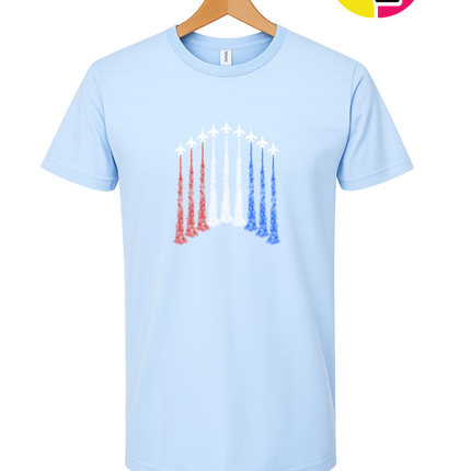 Patriotic Jet Flyover Tee