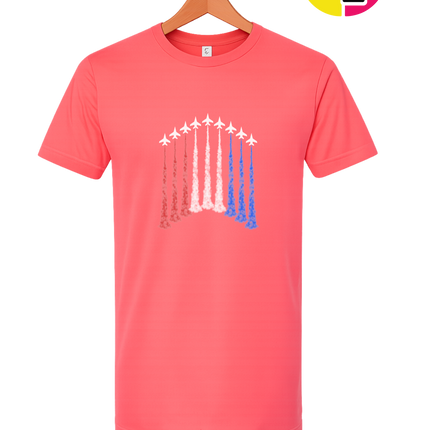 Patriotic Jet Flyover Tee