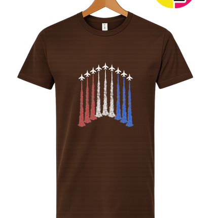 Patriotic Jet Flyover Tee