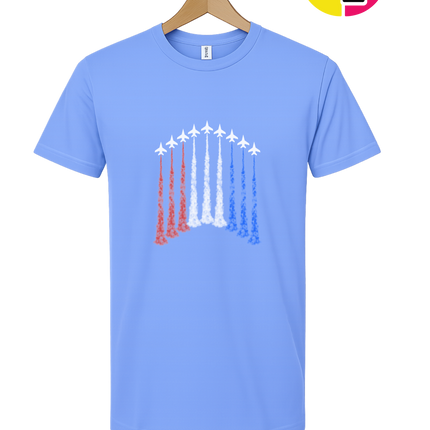 Patriotic Jet Flyover Tee