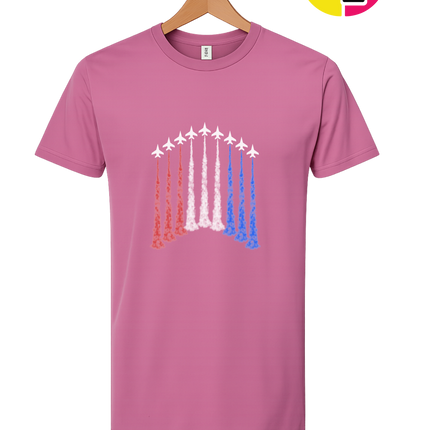 Patriotic Jet Flyover Tee