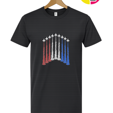 Patriotic Jet Flyover Tee