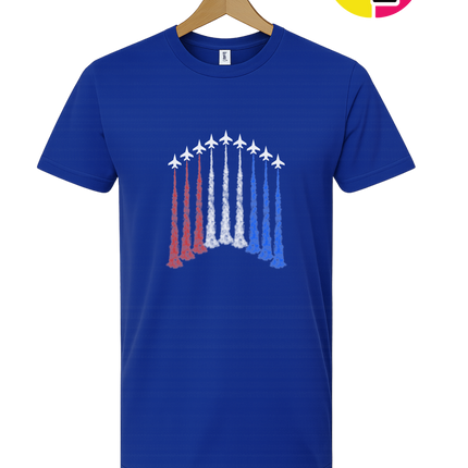 Patriotic Jet Flyover Tee