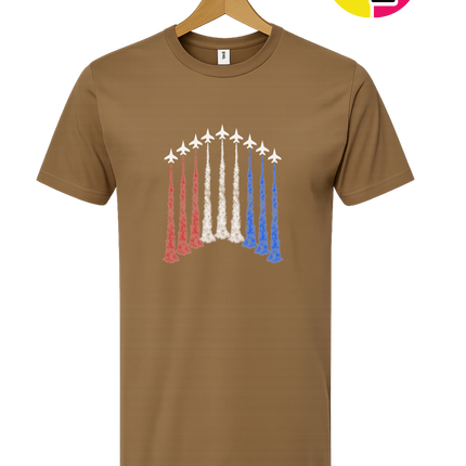 Patriotic Jet Flyover Tee