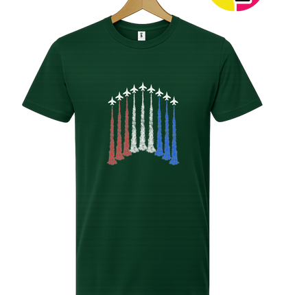 Patriotic Jet Flyover Tee