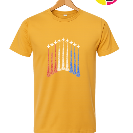 Patriotic Jet Flyover Tee