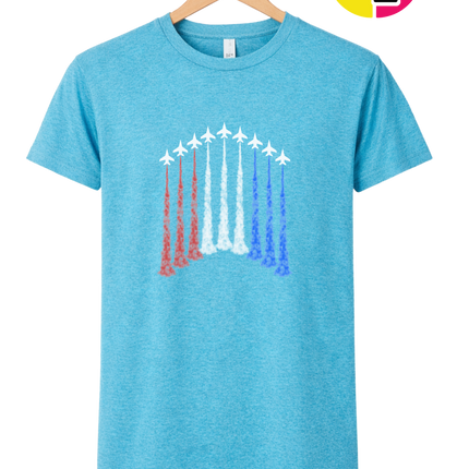 Patriotic Jet Flyover Tee