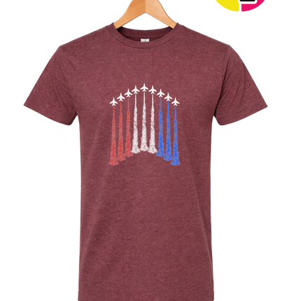 Patriotic Jet Flyover Tee