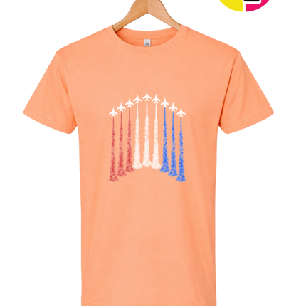 Patriotic Jet Flyover Tee
