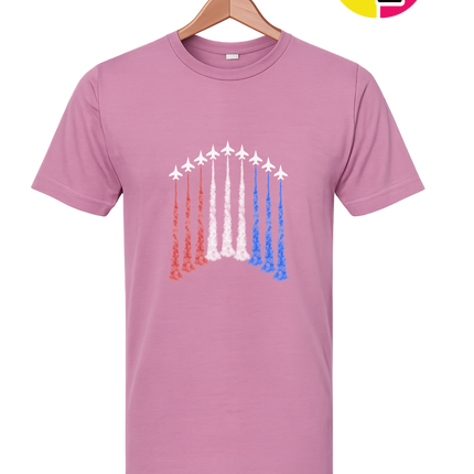 Patriotic Jet Flyover Tee