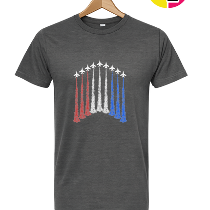 Patriotic Jet Flyover Tee