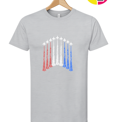 Patriotic Jet Flyover Tee