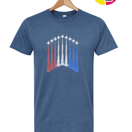 Patriotic Jet Flyover Tee