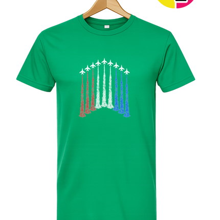 Patriotic Jet Flyover Tee