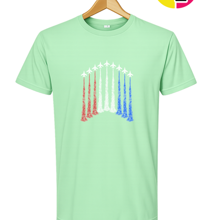 Patriotic Jet Flyover Tee
