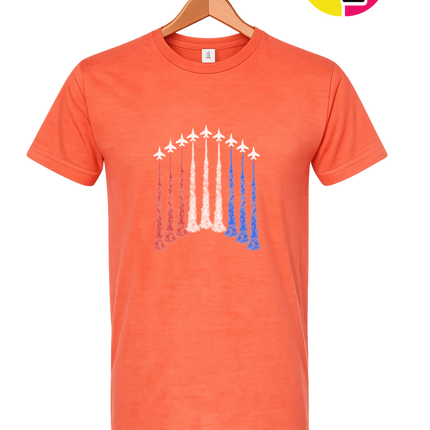 Patriotic Jet Flyover Tee
