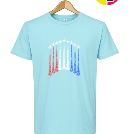 Patriotic Jet Flyover Tee