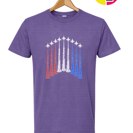 Patriotic Jet Flyover Tee