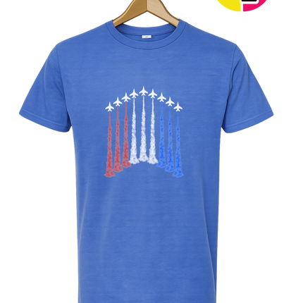 Patriotic Jet Flyover Tee