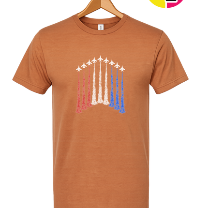 Patriotic Jet Flyover Tee