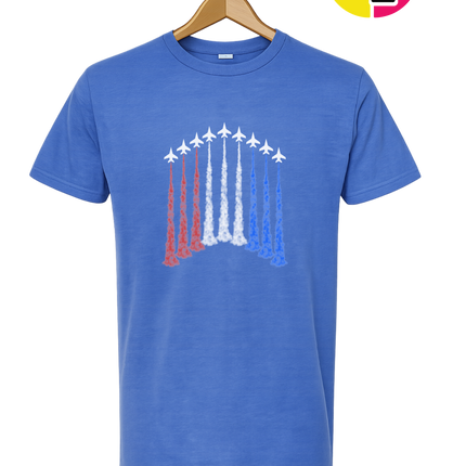 Patriotic Jet Flyover Tee