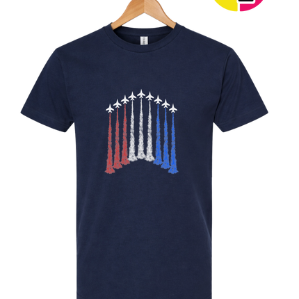 Patriotic Jet Flyover Tee