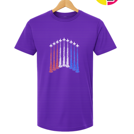 Patriotic Jet Flyover Tee