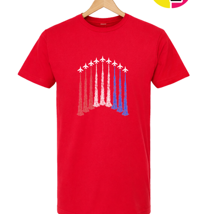 Patriotic Jet Flyover Tee