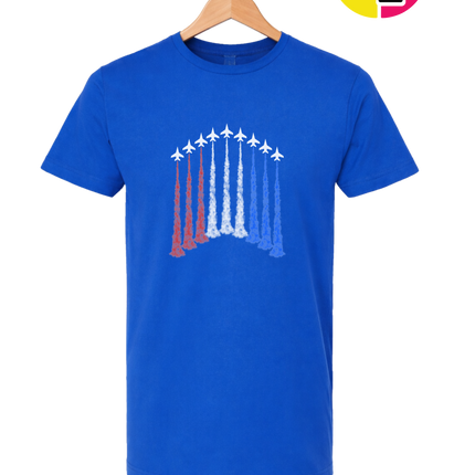 Patriotic Jet Flyover Tee