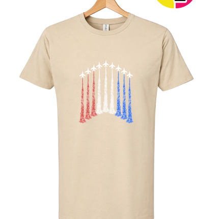 Patriotic Jet Flyover Tee