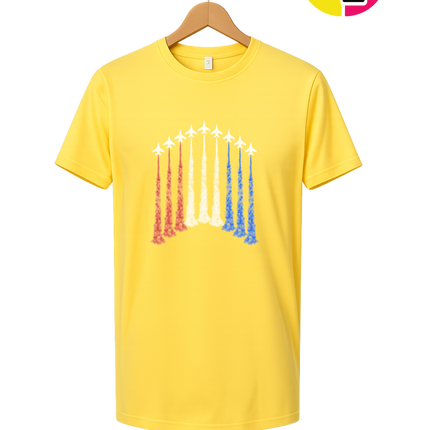 Patriotic Jet Flyover Tee