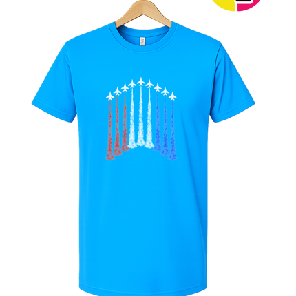 Patriotic Jet Flyover Tee