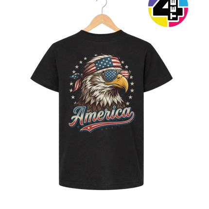 4th Of July Eagle Youth Tee