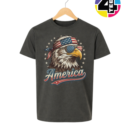 4th Of July Eagle Youth Tee