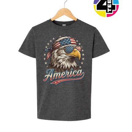 4th Of July Eagle Youth Tee