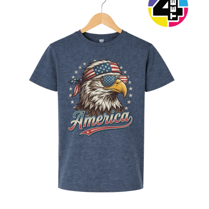 4th Of July Eagle Youth Tee