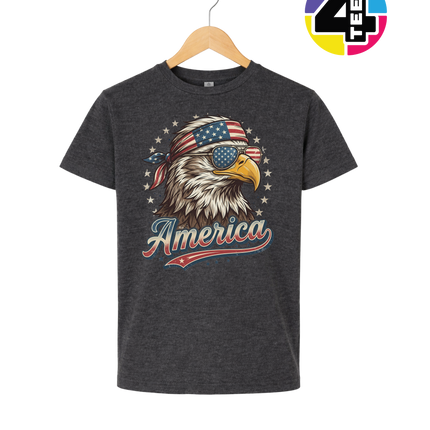 4th Of July Eagle Youth Tee