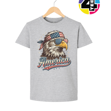 4th Of July Eagle Youth Tee