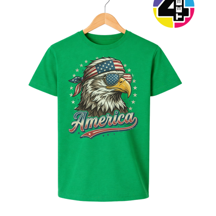 4th Of July Eagle Youth Tee