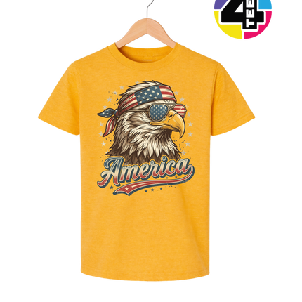 4th Of July Eagle Youth Tee