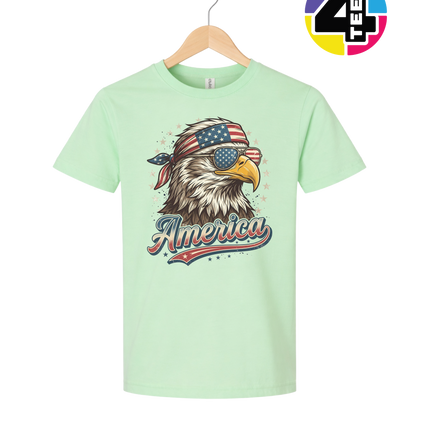 4th Of July Eagle Youth Tee