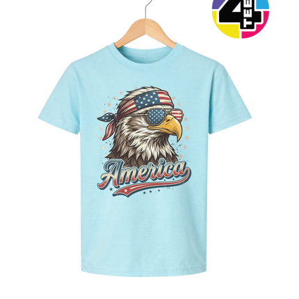 4th Of July Eagle Youth Tee