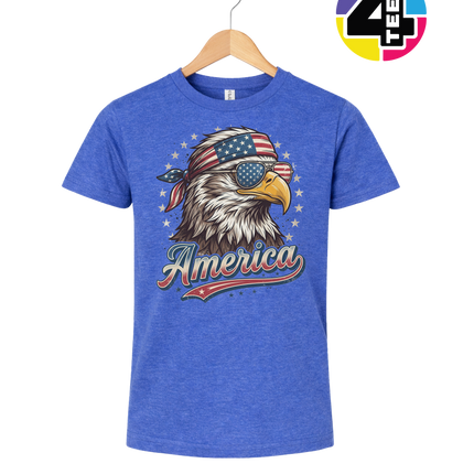 4th Of July Eagle Youth Tee