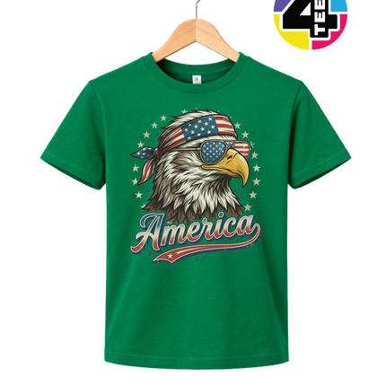 4th Of July Eagle Youth Tee