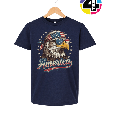 4th Of July Eagle Youth Tee