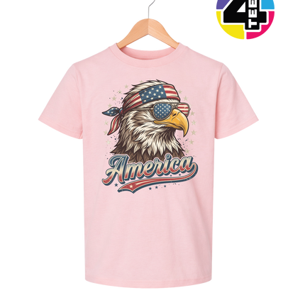 4th Of July Eagle Youth Tee