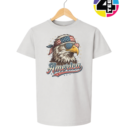 4th Of July Eagle Youth Tee