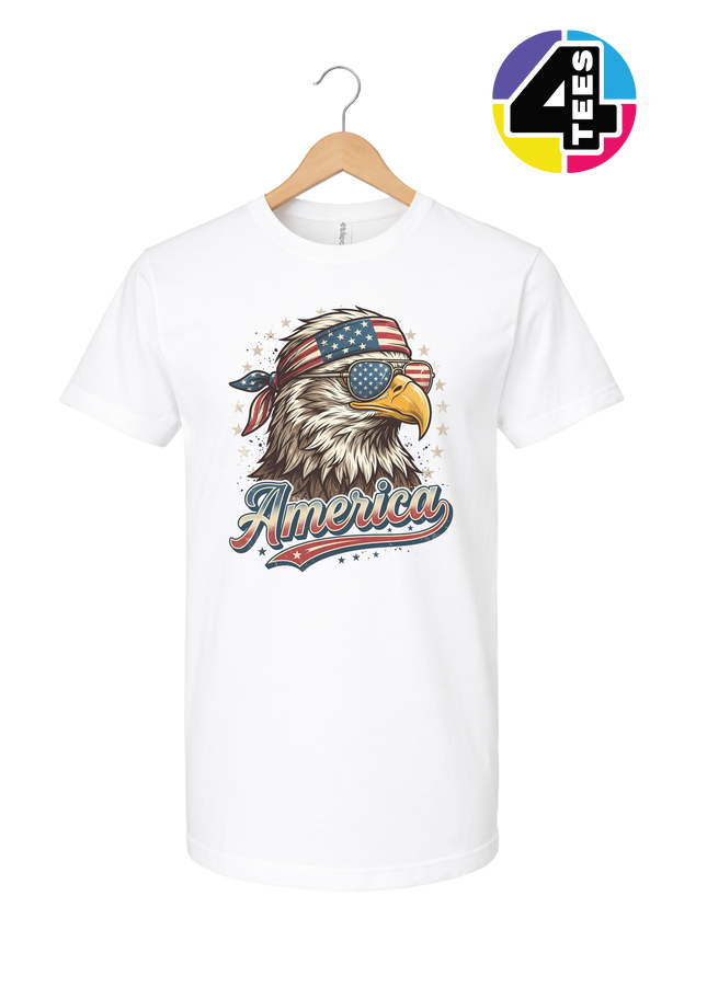 4th Of July Eagle Tee