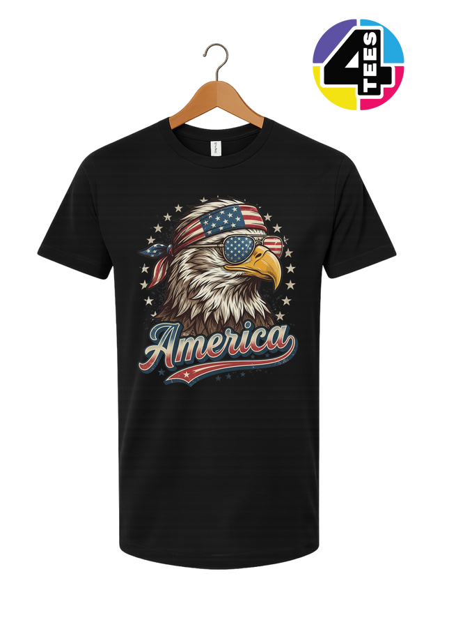 4th Of July Eagle Tee